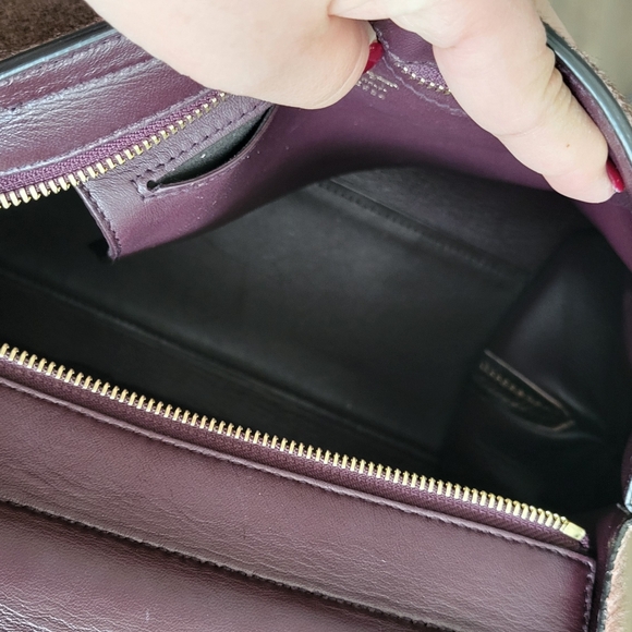 Salvatore Ferragamo Giancini SOFIA Calf Hair Leather Satchel Bag - Picture 12 of 13